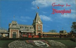 Disneyland Main Entrance, 1940s Anaheim, CA Postcard Postcard Postcard