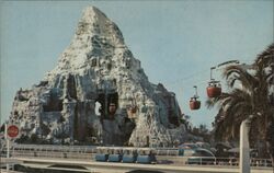 Matterhorn Mountain Disney Postcard Postcard Postcard