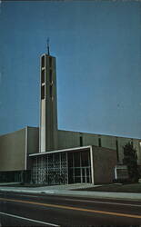 First Baptist Church, Alhambra CA California Postcard Postcard Postcard