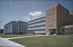 New Federal Building and Wyandotte County Court House Postcard