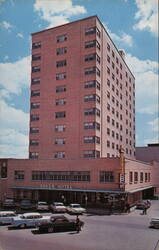 Baker Hotel, Hutchinson, Kansas Postcard