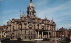 Black Hawk County Court House, Waterloo, Iowa Postcard