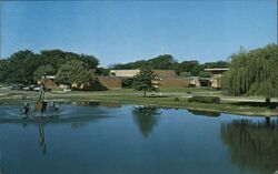 Fisher Community Center Marshalltown Iowa Postcard