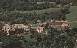 Motherhouse Novitiate, Generalate Infirmary, Sisters of Charity, B.Y.M., Mount Carmel, Dubuque, Iowa Postcard Postcard Postcard