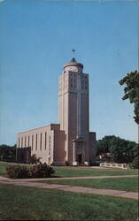 Christ the King Chapel, St. Ambrose College Postcard