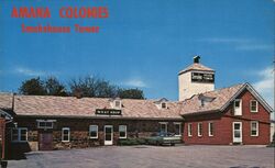 Amana Meat Shop and Smokehouse Iowa Postcard Postcard Postcard