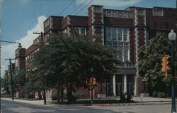 Jefferson High School Lafayette Indiana Postcard