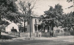 James Whitcomb Riley Birthplace and Home, Greenfield IN Postcard