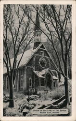 Church of Our Lady of The Springs French Lick IN Postcard