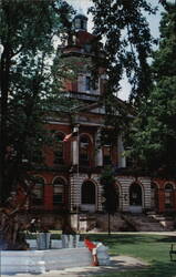 Elkhart County Court House Goshen Indiana Postcard