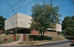 Tri-State College, Ford Memorial Library, Angola, Indiana Postcard