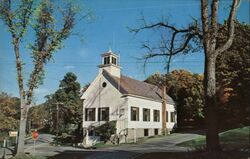 Spofford Village Hall, Spofford NH Postcard