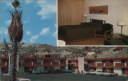 Capri Motel, Butte Montana Postcard