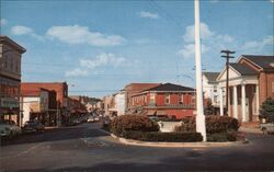 Walnut Street Looking North, Milford, Delaware Postcard Postcard Postcard