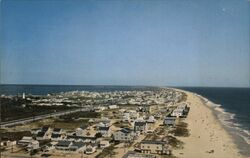 Aerial View of Fenwick Island, Delaware F. W. Brueckmann Postcard Postcard Postcard