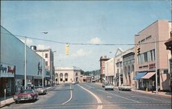 Wall Street, Norwalk, Conn Connecticut Postcard Postcard Postcard