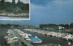 Palmer Cove Marina, Noank, Connecticut Postcard Postcard Postcard