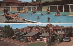 Western Motel, Manitou Springs, Colorado Postcard