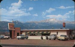 Spiro's Grill, Colorado Springs, Colorado Postcard