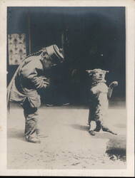 Chinese child with Camera and Dog San Francisco, CA Dogs Original Photograph Original Photograph Original Photograph