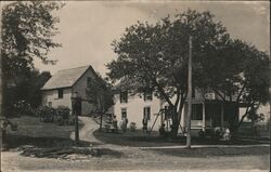 New England or New York Farmhouse Scene Buildings Postcard Postcard Postcard