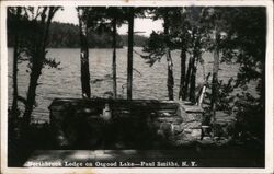 Northbrook Lodge of Osgood Lake Paul Smiths, NY Postcard Postcard Postcard