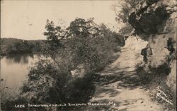 Lake Taneycomo and Old Road Way Postcard