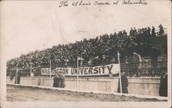 Washington University Crowd at Mizzou Football Game Postcard