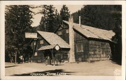 American River Lodge Postcard