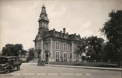 Cedar County Court House Tipton, IA Postcard Postcard Postcard