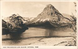 1016-Two Medicine Lake, Glacier National Park Postcard