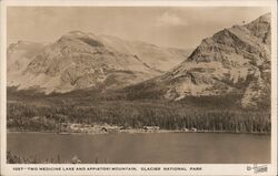 Two Medicine Lake and Appistoki Mountain Postcard