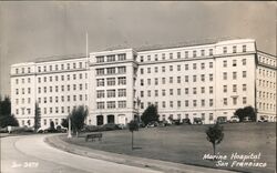 Marine Hospital Postcard