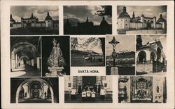 Views of Svatá Hora Czechoslovakia Postcard Postcard Postcard