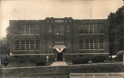 Sandham Grade School Wyoming, IL Postcard Postcard Postcard