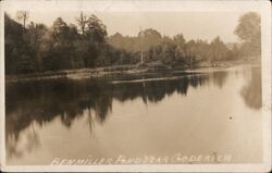 Benmiller Pond Near Goderich Postcard