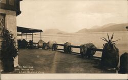 The Narrows from Terrace of Lake George Club Postcard