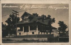 Residence of John Denison Braymer MO Postcard