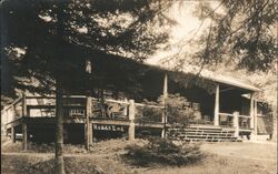 "Roads End" Cabin Postcard