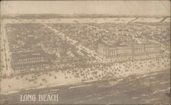 Long Beach California Postcard Postcard Postcard