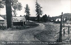 The Old Hitchcock Ranch - Holcomb Valley San Bernardino, CA McLaughlin Postcard Postcard Postcard