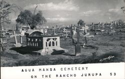 Agua Mansa Cemetery on the Rancho Jurupa Colton, CA McLaughlin Postcard Postcard Postcard