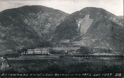 Arrowhead Hotel San Bernardino Mountains Postcard