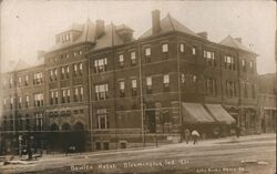 Bowles Hotel Bloomington, IN Postcard Postcard Postcard