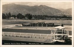 Santa Anita Race Track Arcadia, CA Postcard Postcard Postcard