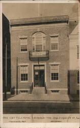 The C&D Telephone Exchange - The Chas J. Cassidy Frederick, MD Postcard Postcard Postcard