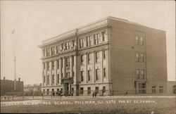 Edgar Allan Poe School Pullman, IL Postcard Postcard Postcard