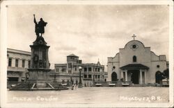 Plaza Colon Postcard