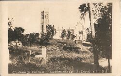 St. John's Church, St. Croix Postcard