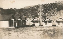 Cabins, Hotel Lebec?  1917 Postcard